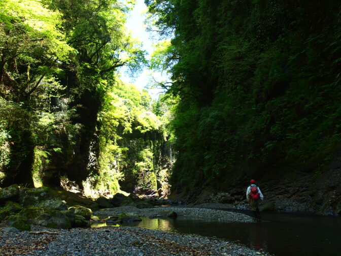 滝へのアプローチへの様子